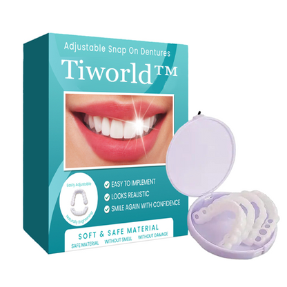 【Official Brand store】Tiworld™ Adjustable Snap-On Dentures💕（Limited time 75% discount）