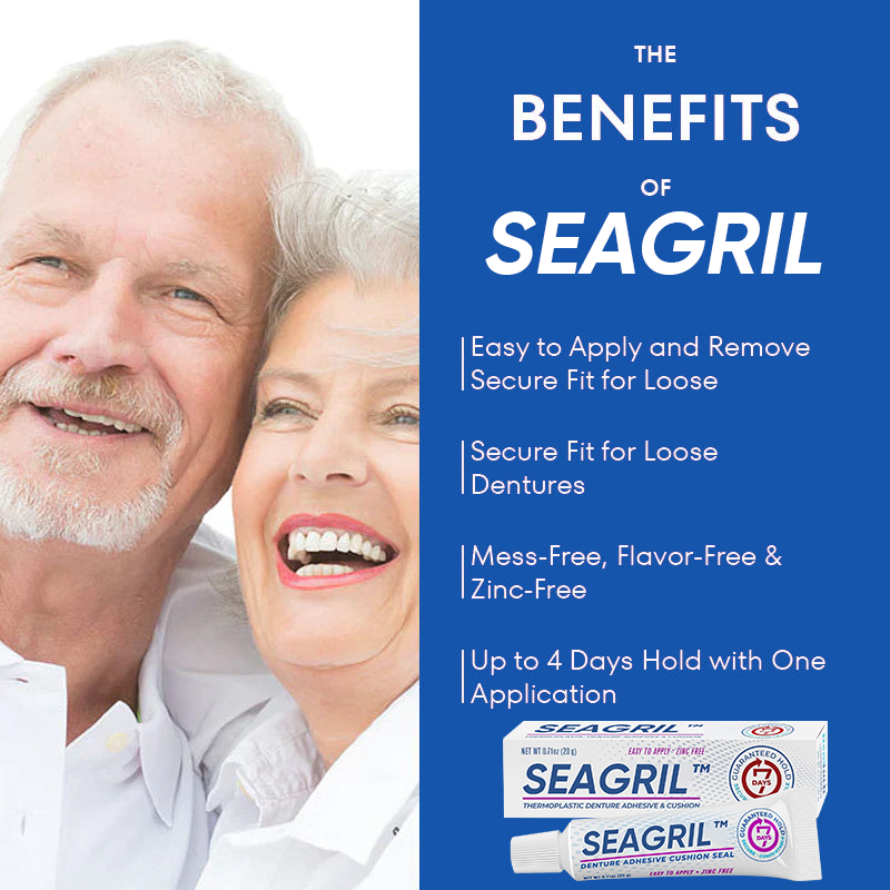 😁SEAGRIL™ Denture Silicone Reline Kit🦷