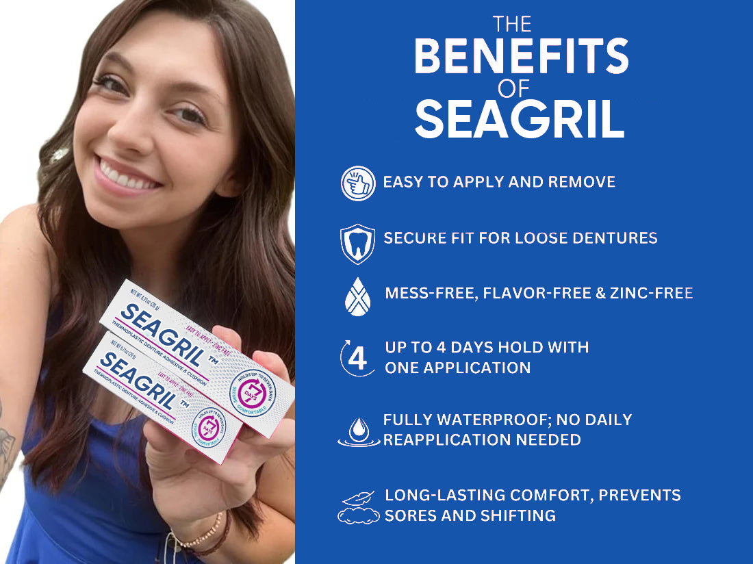 😁SEAGRIL™ Denture Silicone Reline Kit🦷