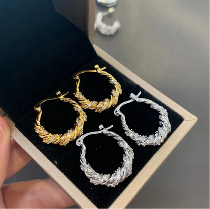 Lymphatic activity hoop earrings（Limited Time Discount 🔥 Last Day)