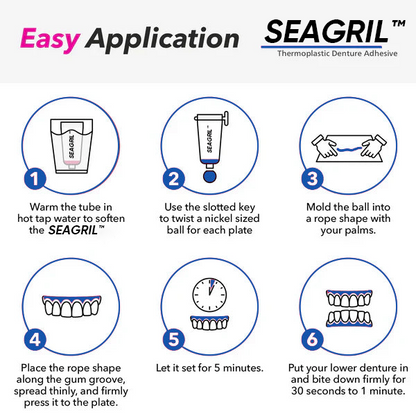 😁SEAGRIL™ Denture Silicone Reline Kit🦷