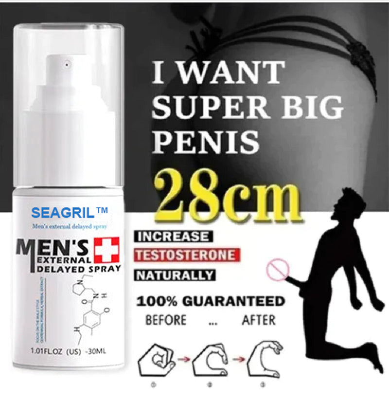 🔥SEAGRIL™ Men's long-lasting and stronger delay sprays