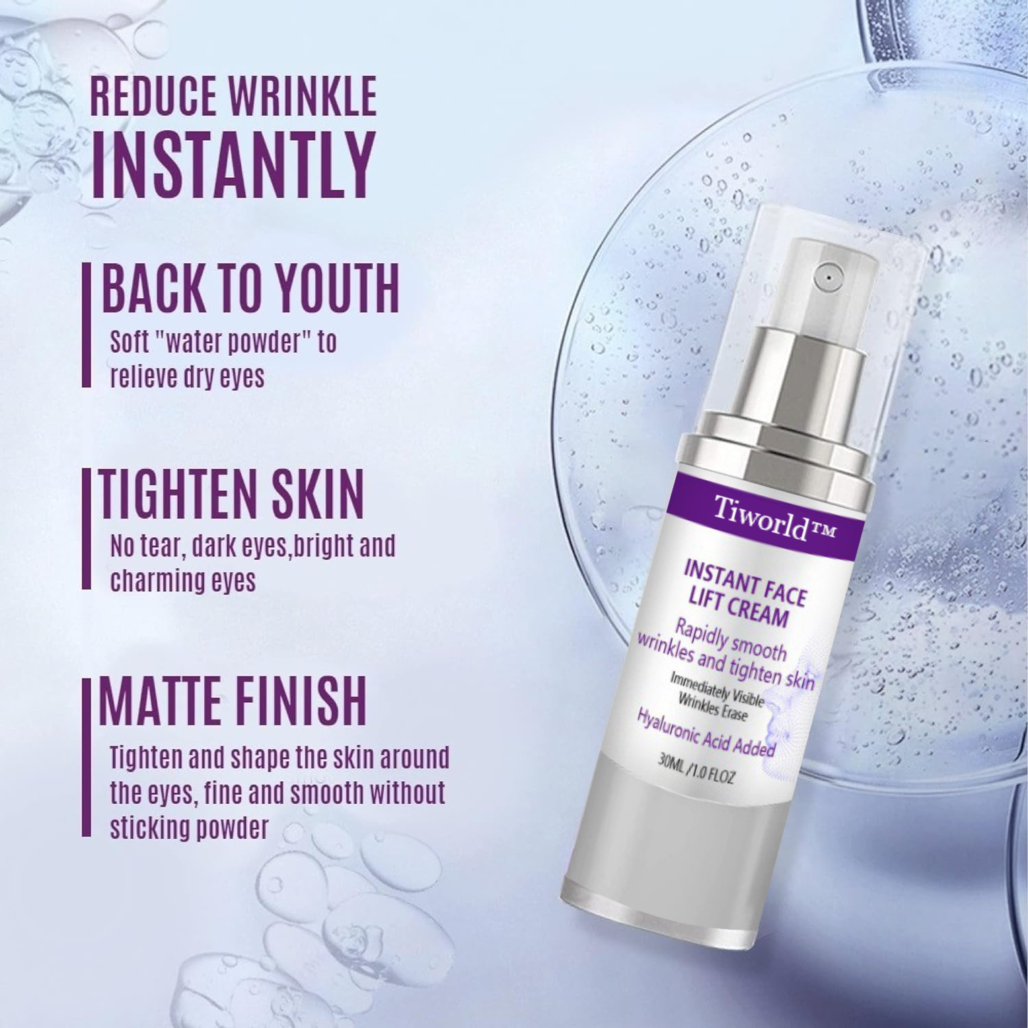 Tiworld™ --- 60 Seconds INSTANT Wrinkle Corrector, Anti-aging Solution(🔥Last Day Promotion 70% OFF🔥)