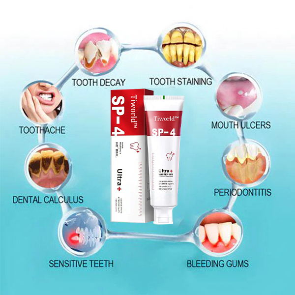 🔥2024 HOT SALE🔥 PRO Tiworld™ SP-4 Probiotic Whitening Toothpaste