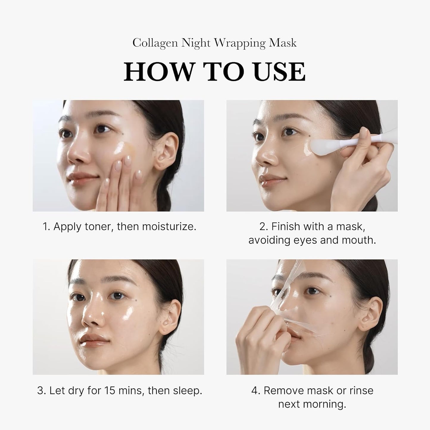 🔥Collagen Overnight Wrapping Peel Off Facial Mask