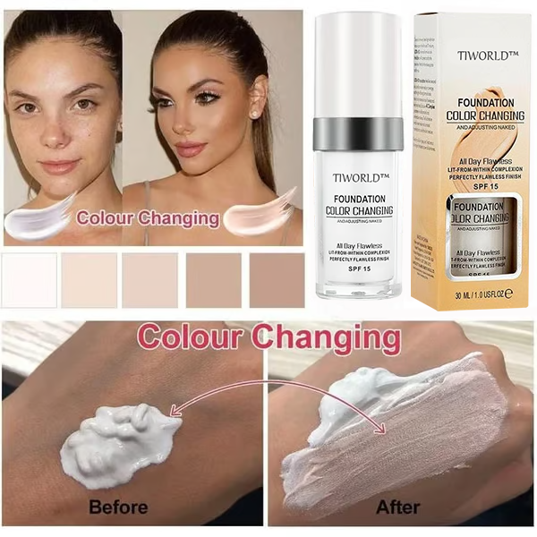 🔥Last Day Buy 1 Get 3 Free🔥Colour Changing Mature Skin Foundation(🎁There are free gifts today!)